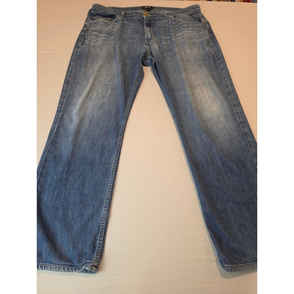 Paige Normandie Mens Straight Leg Jeans Blue Medium Wash Denim Size 36 x 29